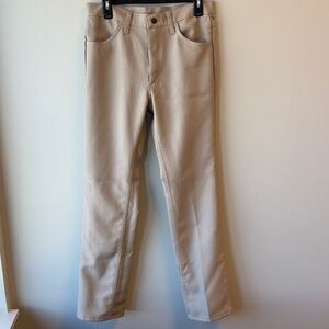 Wrangler Khaki Trousers Jeans Tan